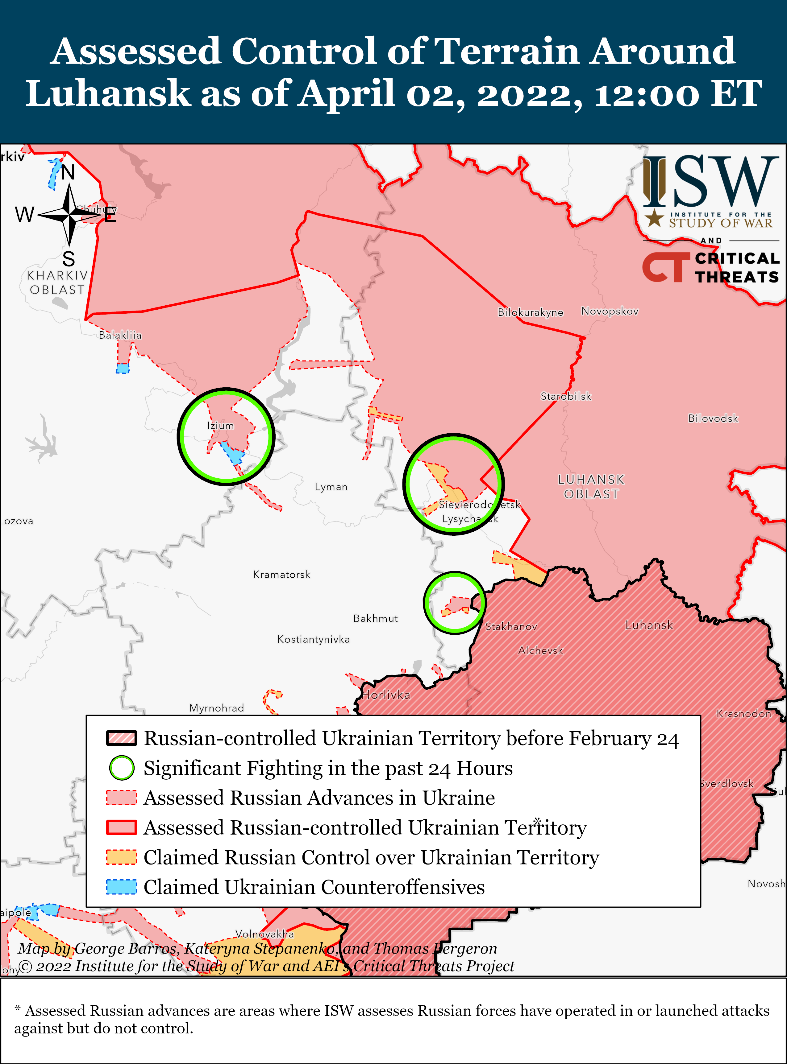 Russian Offensive Campaign Assessment, April 2 | Institute For The ...